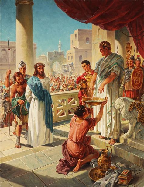 jesus vor pontius pilatus